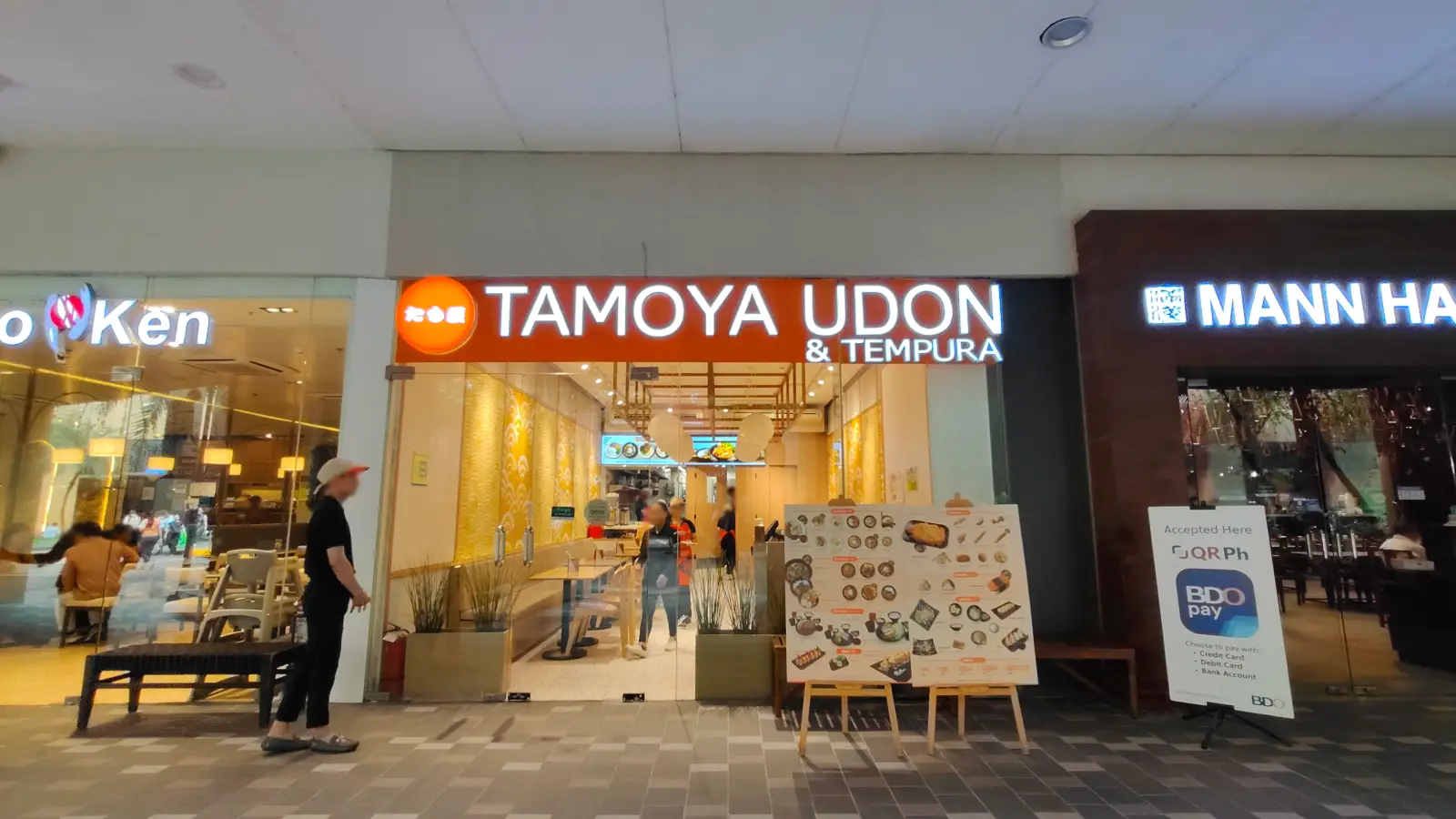 TAMOYA UDON in SM Mall of Asia